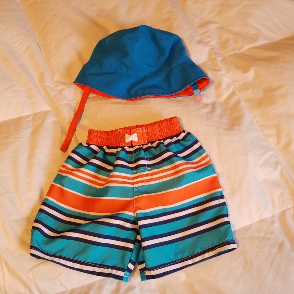 Bundle swimsuit and hat